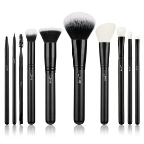 10pcs Shed Resistant Individual Makeup Brushes Customary Set T323