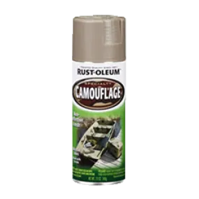 12 OZ Specialty Camouflage Spray Paint - Camo Khaki