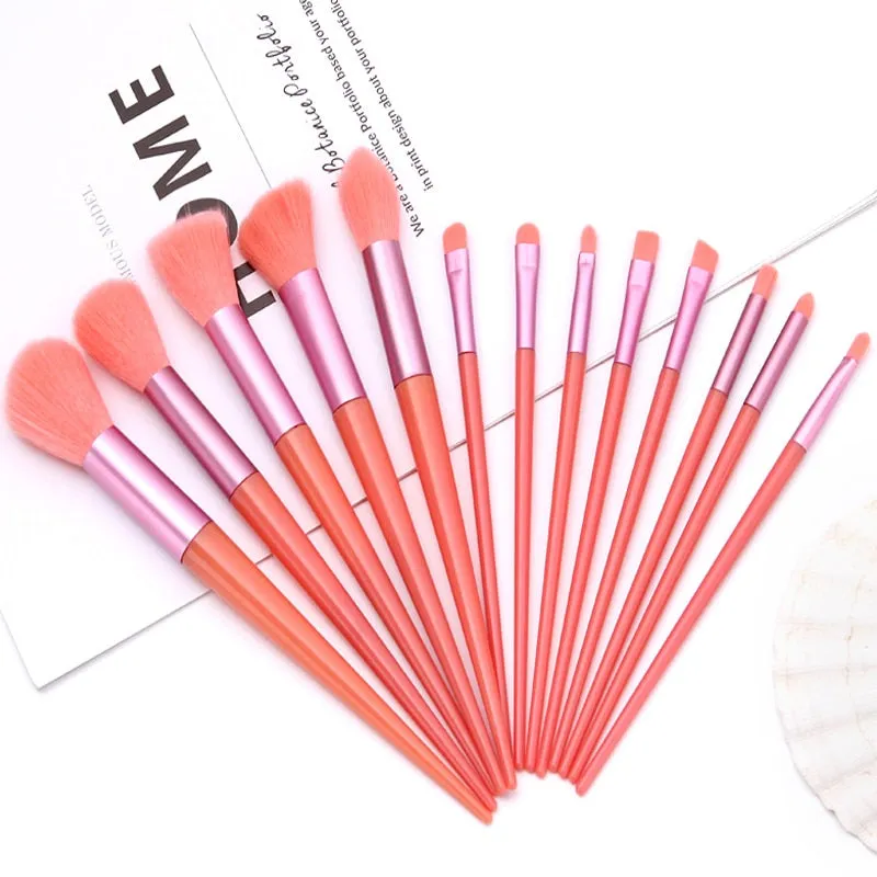 13 Pieces Makeup Brushes Set Make Up Tools