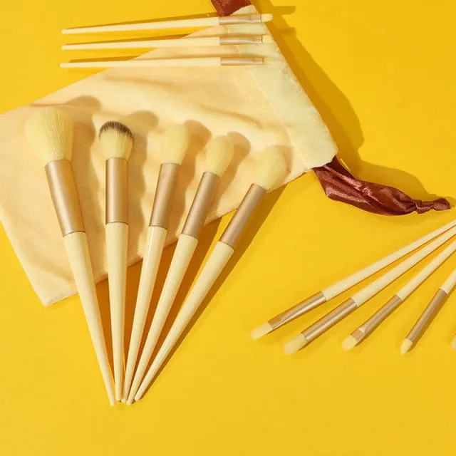 13 Pieces Makeup Brushes Set Make Up Tools