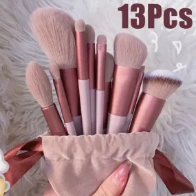 13 Pieces Makeup Brushes Set Make Up Tools
