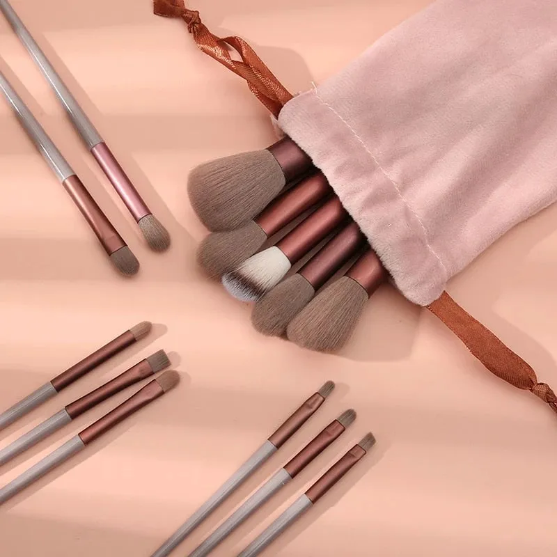 13 Pieces Makeup Brushes Set Make Up Tools