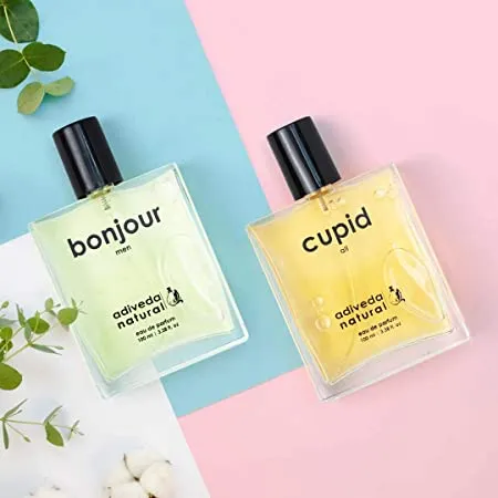 Adiveda Natural Cupid & Bonjour For Men & Women Eau de Parfum - 200 ml