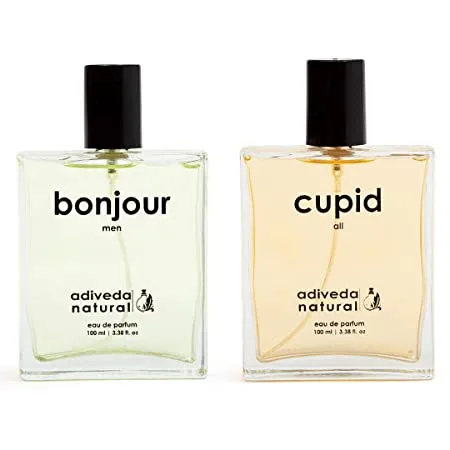 Adiveda Natural Cupid & Bonjour For Men & Women Eau de Parfum - 200 ml
