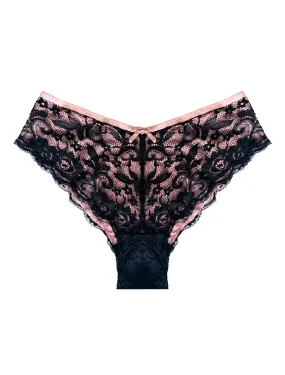 AiraModal™ Black Lace Blush Cheeky