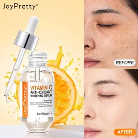 Anti-Wrinkle. Vitamin C Serum with Hyaluronic Acid: Skin Brightening & Protection