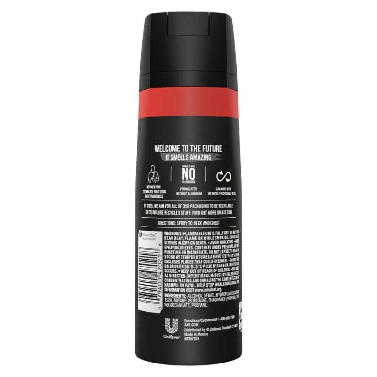 Axe Black Long Lasting Men's Antiperspirant Deodorant Spray, Frozen Pear and Cedarwood, 5.1 oz
