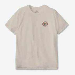 Brixton Geneva T-Shirt - Cream Worn Wash