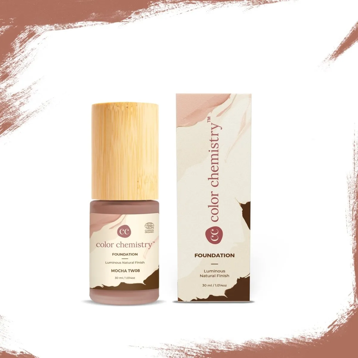 Certified Organic Liquid Foundation- Mocha