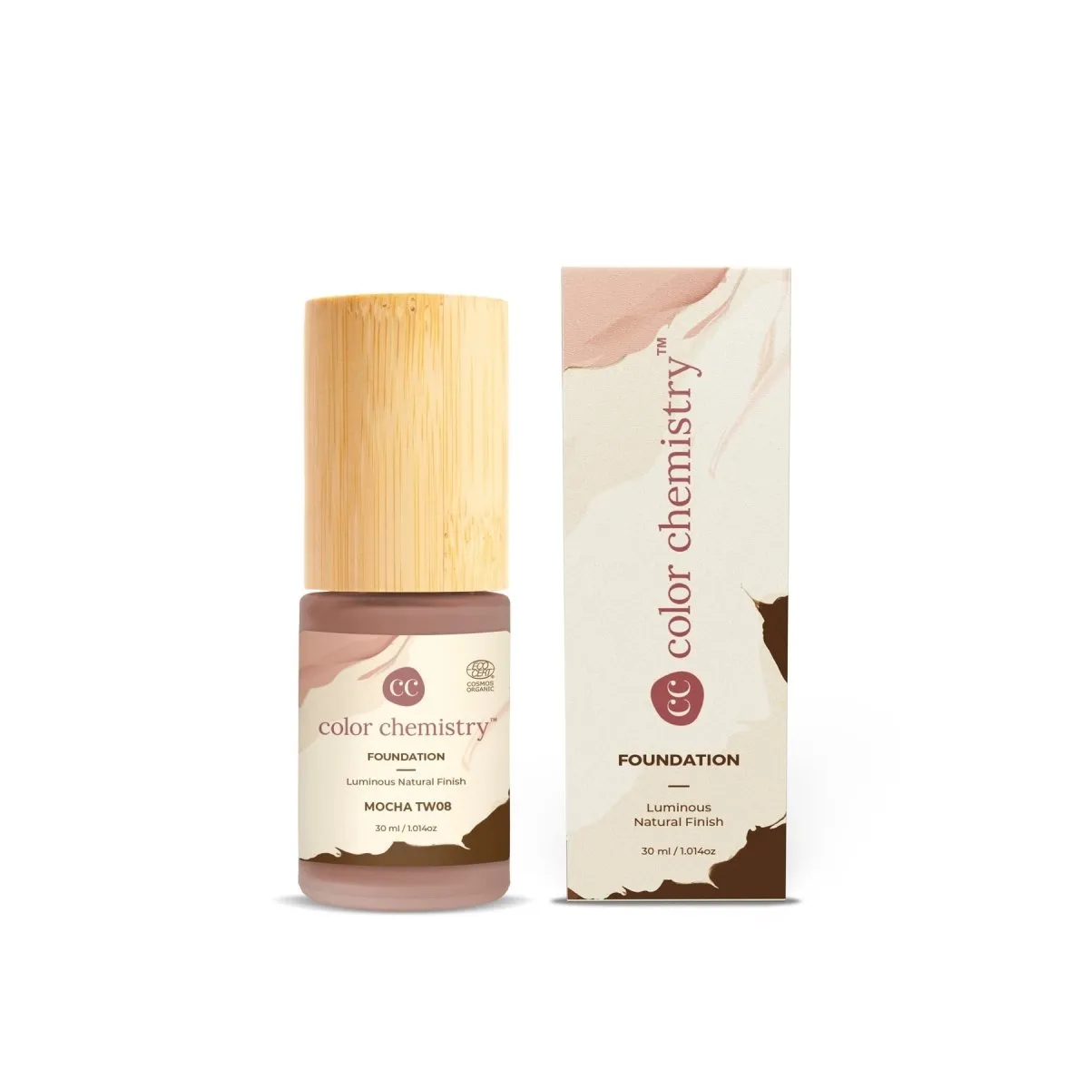 Certified Organic Liquid Foundation- Mocha