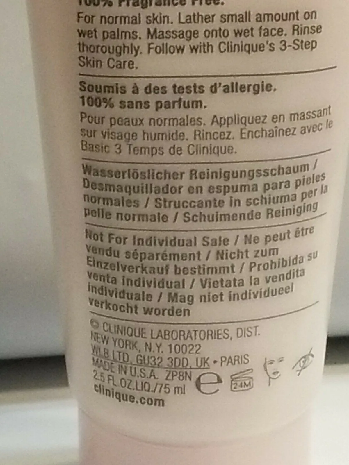 Clinique Rinse Off Foaming Cleanser Mousse