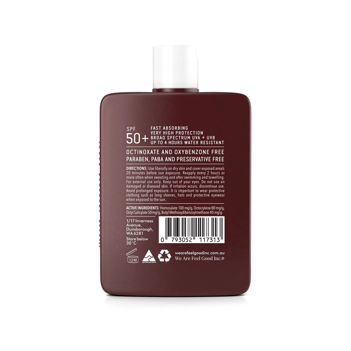 Coconut Sunscreen 200ml SPF 50 