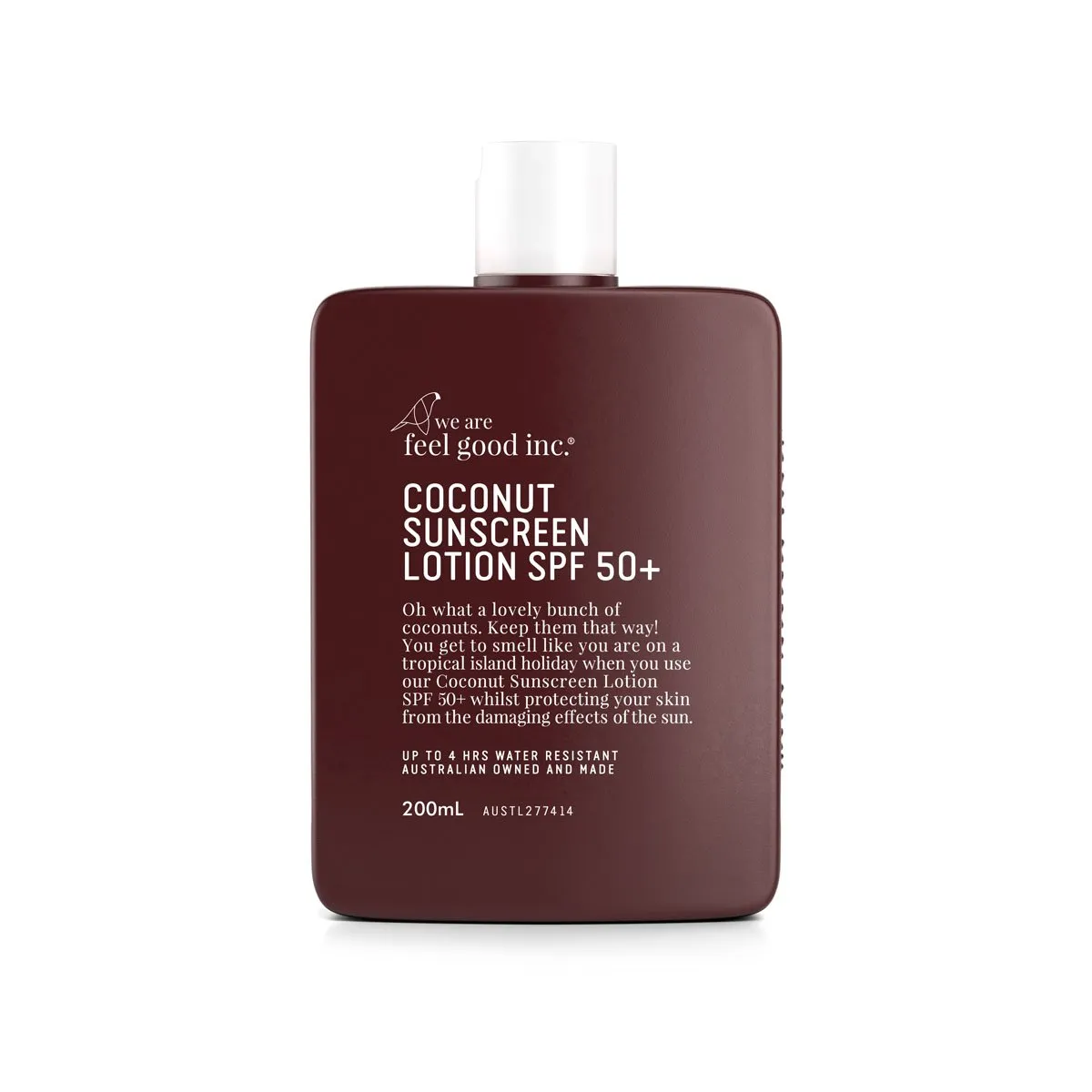 Coconut Sunscreen 200ml SPF 50 