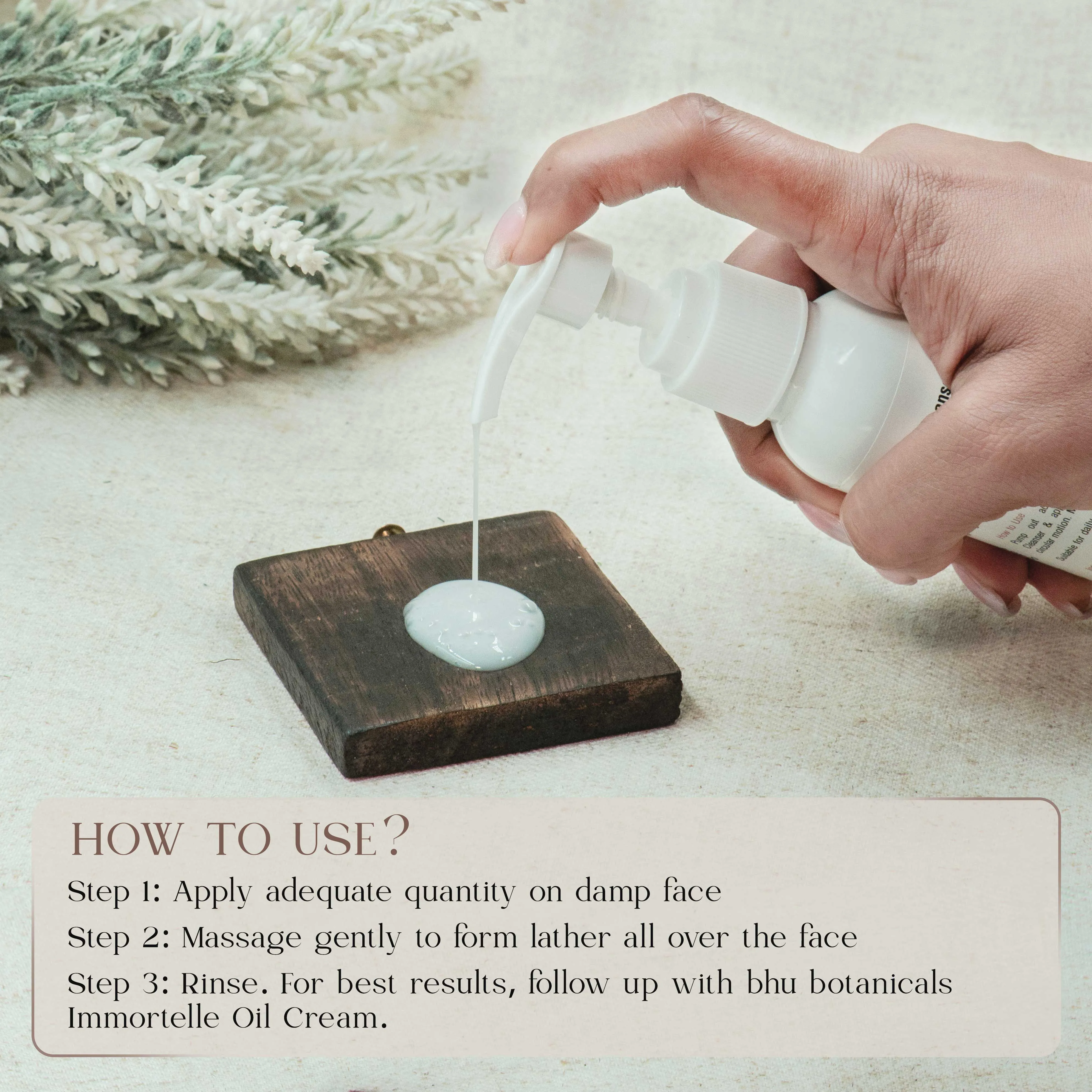 Cream Cleanser- Face Wash for Dry to Very Dry Skin & Sensitive Skin- 100 ml
