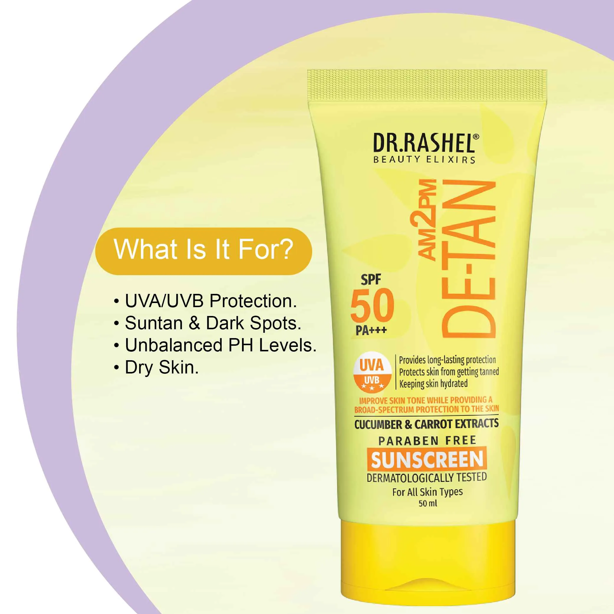Dr.Rashel De-Tan Sunscreen Spf 50