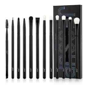 Essential Eye Brush Gift Set Natural and Synthetic 12 Pcs T322