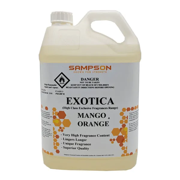 Exotica Mango and Orange Air Freshener | Strong, Long-Lasting Aroma