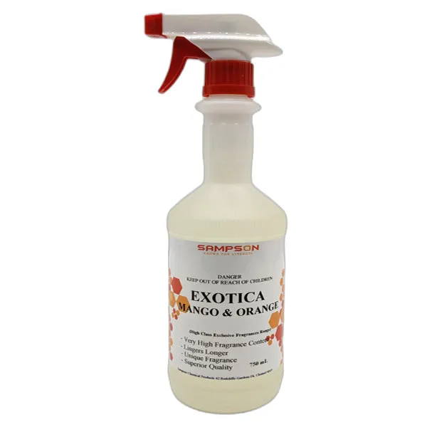 Exotica Mango and Orange Air Freshener | Strong, Long-Lasting Aroma