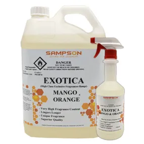 Exotica Mango and Orange Air Freshener | Strong, Long-Lasting Aroma