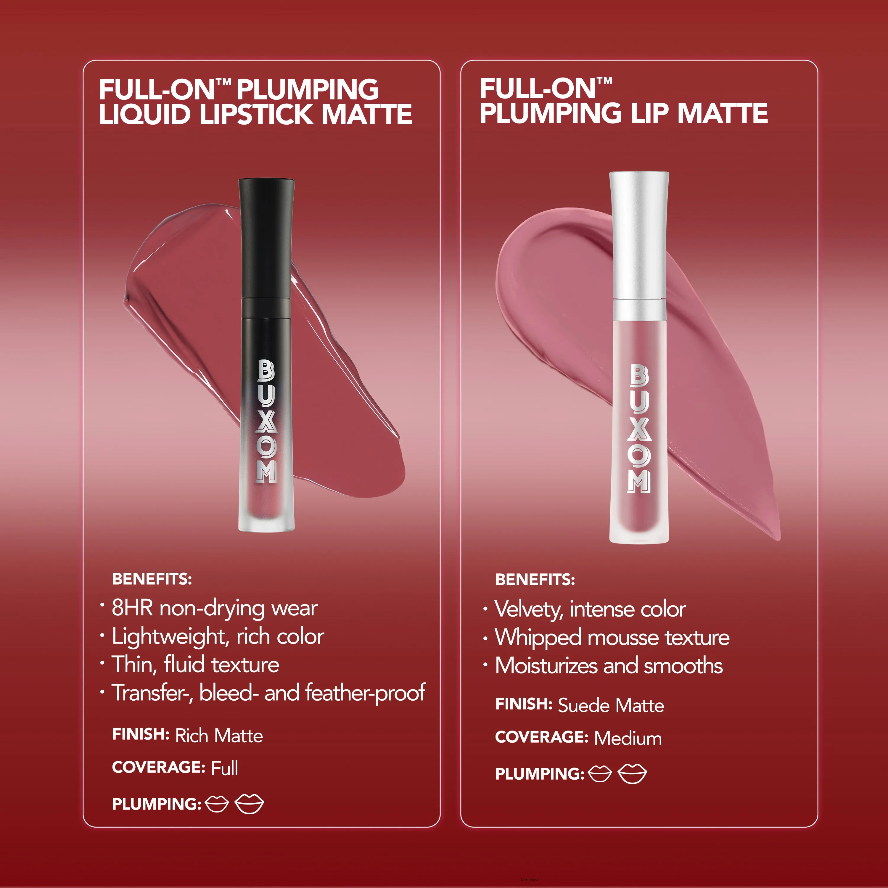 Full-On™ Plumping Liquid Lipstick Matte