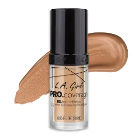 L.A. GIRL - Pro Coverage Illuminating Foundation Natural - 0.95 fl. oz. (28 ml)