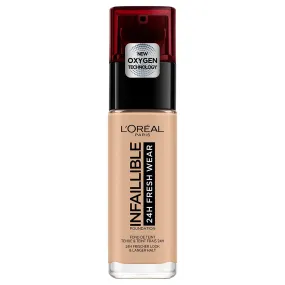 L'OREAL Infallible 24hr Freshwear Liquid Foundation - Beige Rose #145