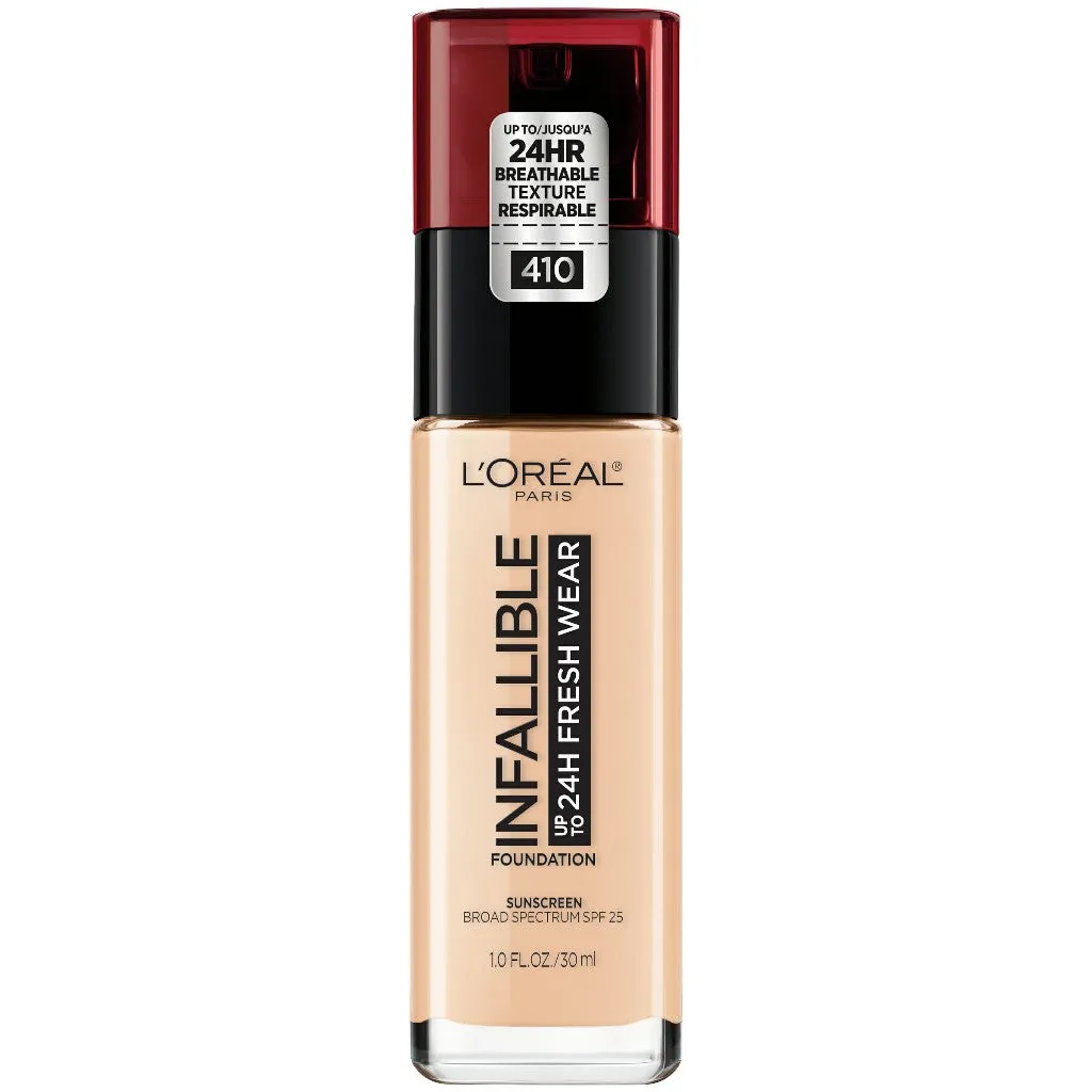 Loreal Infallible Up To 24H Fresh Wear Foundation 400 Pearl 30Ml