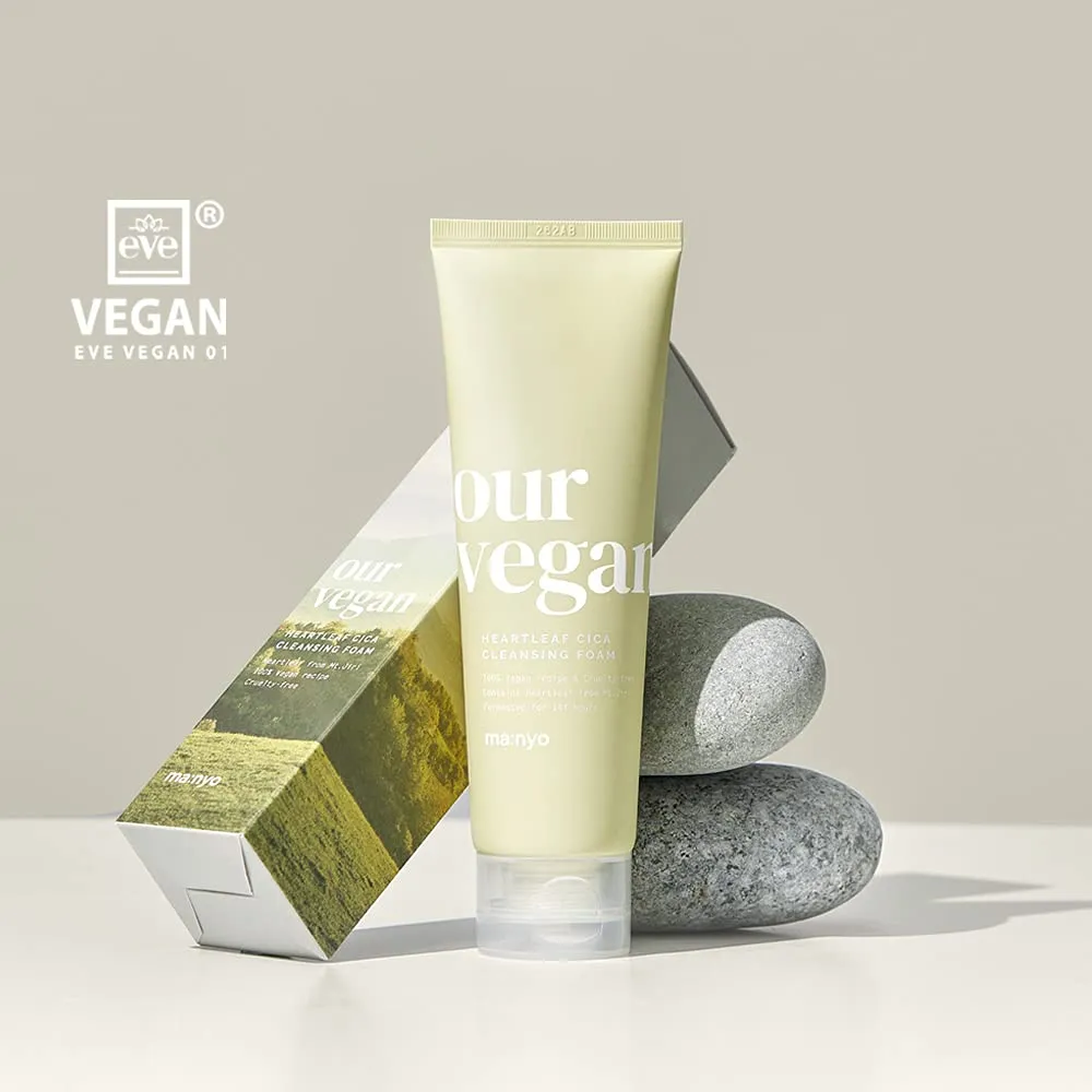 Manyo Factory Our Vegan Heartleaf Cica Cleansing Foam