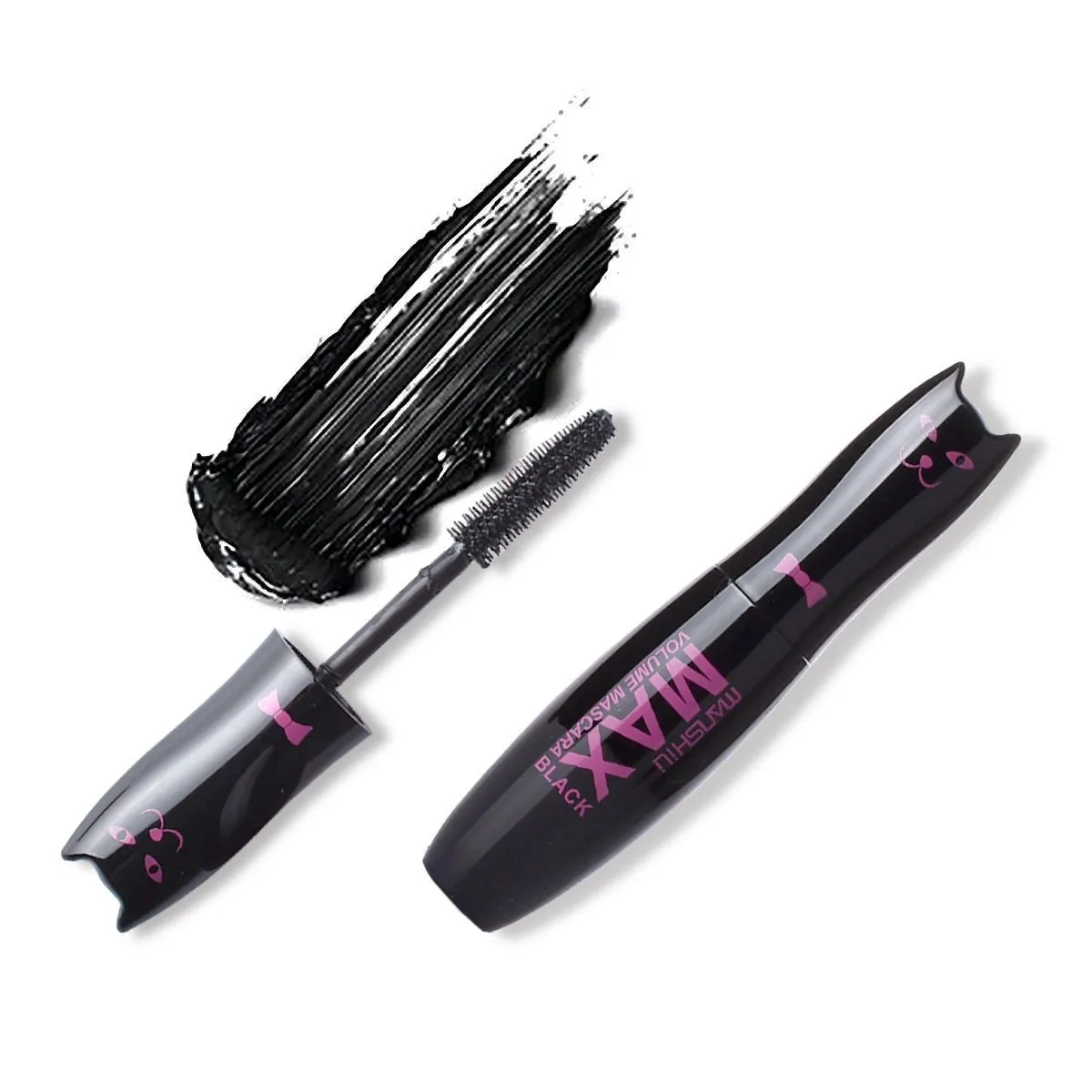 Mascara Long-Lasting Waterproof Curling Black 10g Eyes Makeup
