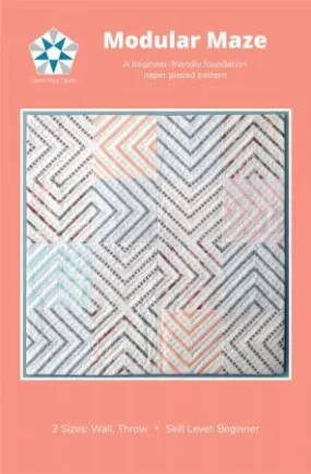 Modular Maze Quilt Pattern