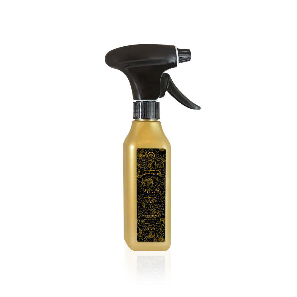 Nabeel Black Air Freshener 300ml Water-based free from Alcohol
