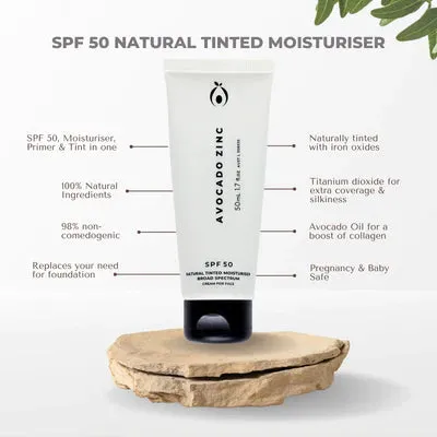 Natural Tinted Moisturiser SPF 50