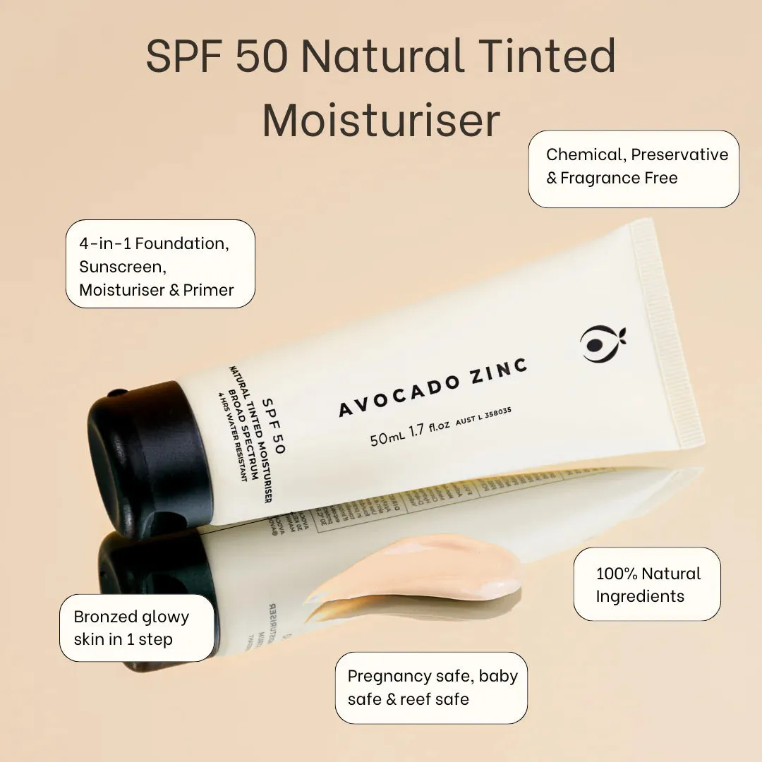 Natural Tinted Moisturiser SPF 50