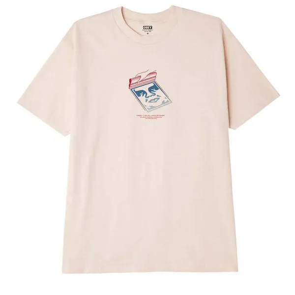 Obey Visual Ind T-Shirt - Cream