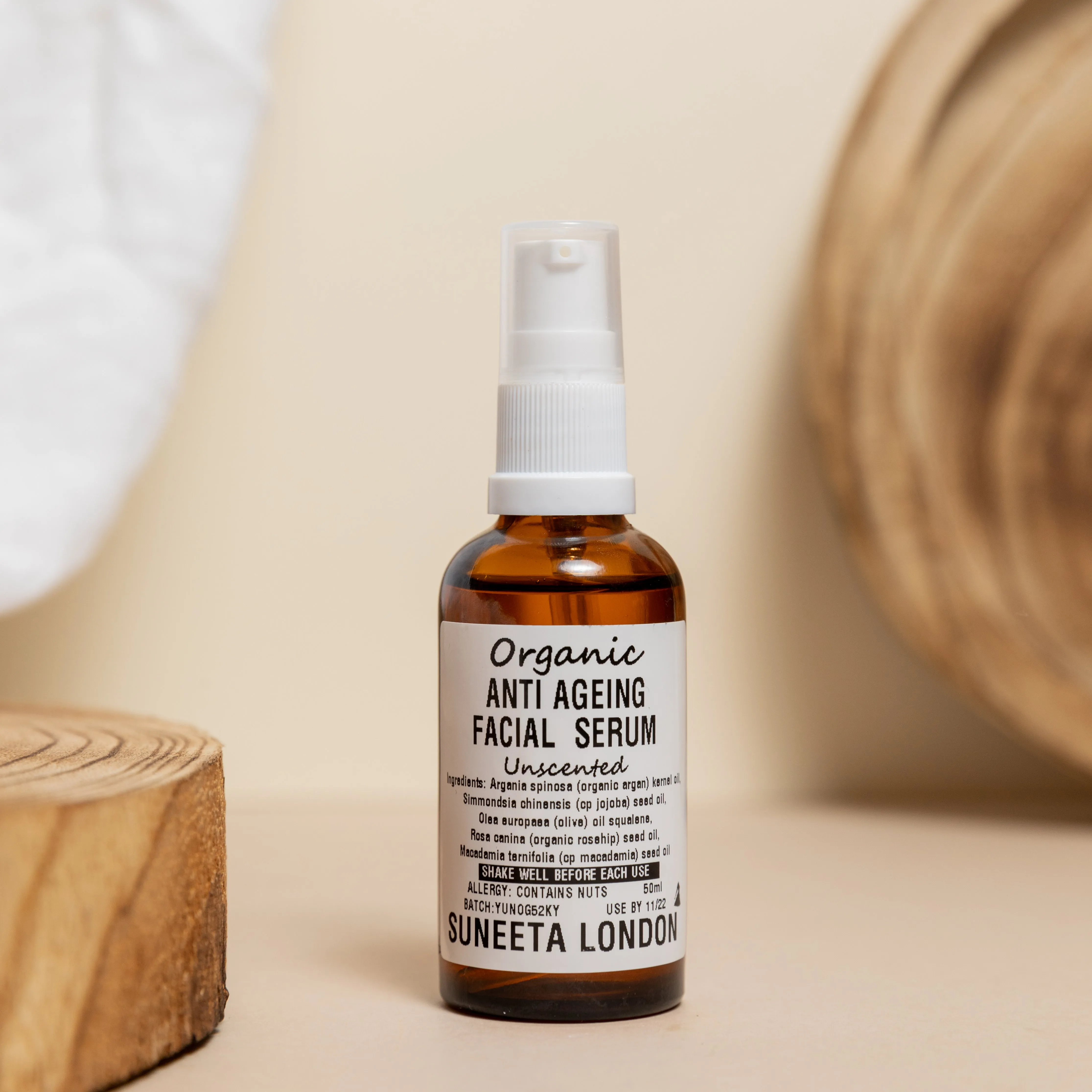 Organic Anti - Ageing Facial Serum - Unscented