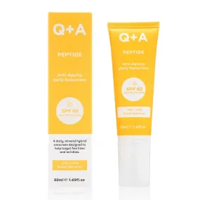 Q A Peptide Anti-Ageing Face Sunscreen SPF 50