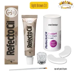 Refectocil Brow & Lash Tint Light Brown 3.1 Mini Kit