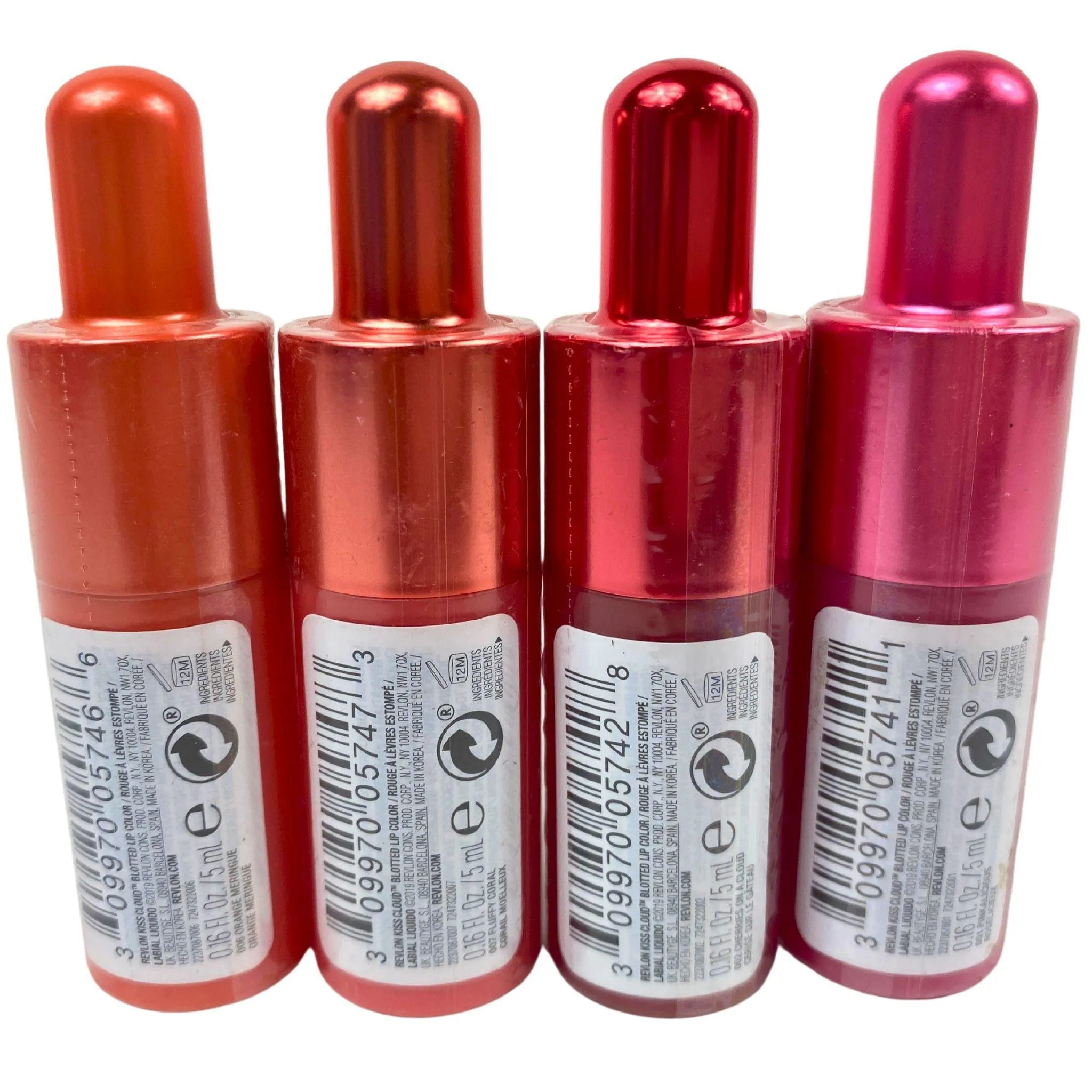 Revlon Kiss Cloud Blotted Lip Color 0.16OZ (100 Pcs Lot)
