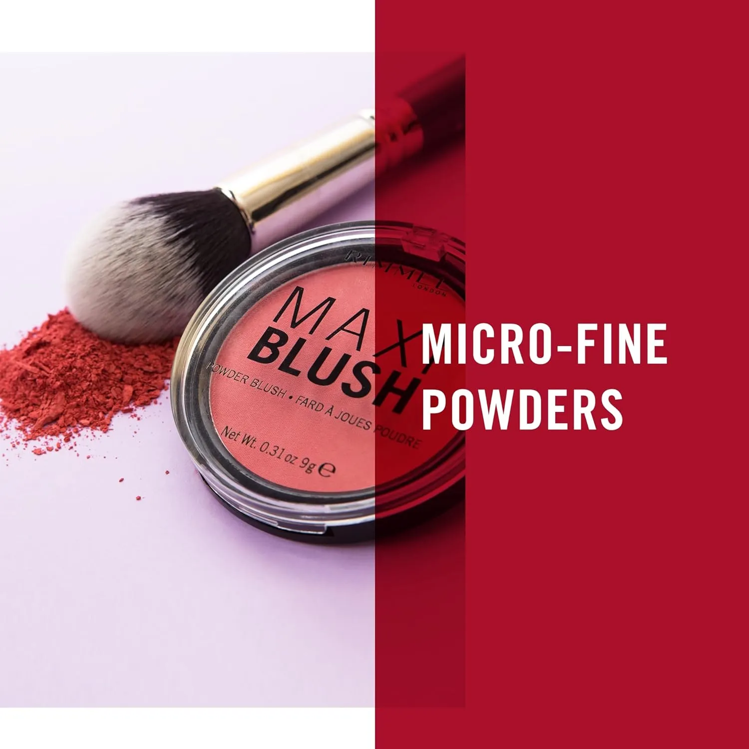 Rimmel Maxi Blush, Third Base 0.31 Ounce (Pack of 1)