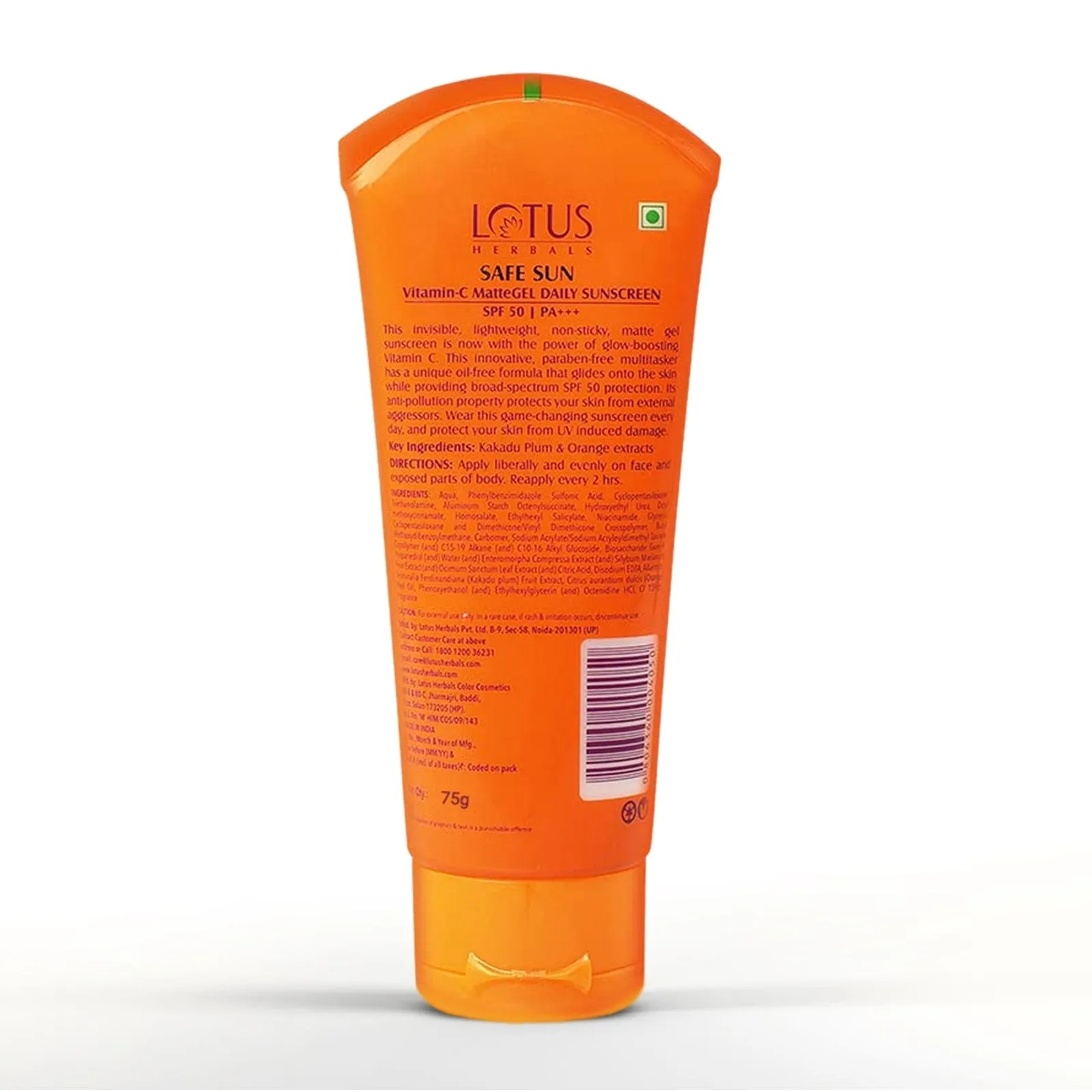 Safe Sun Vitamin-C MatteGEL Daily Sunscreen SPF 50