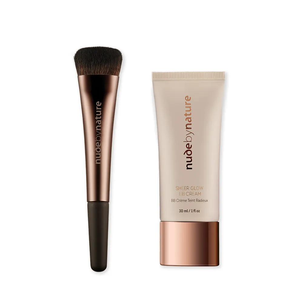 Sheer Glow BB Cream & BB Brush Duo