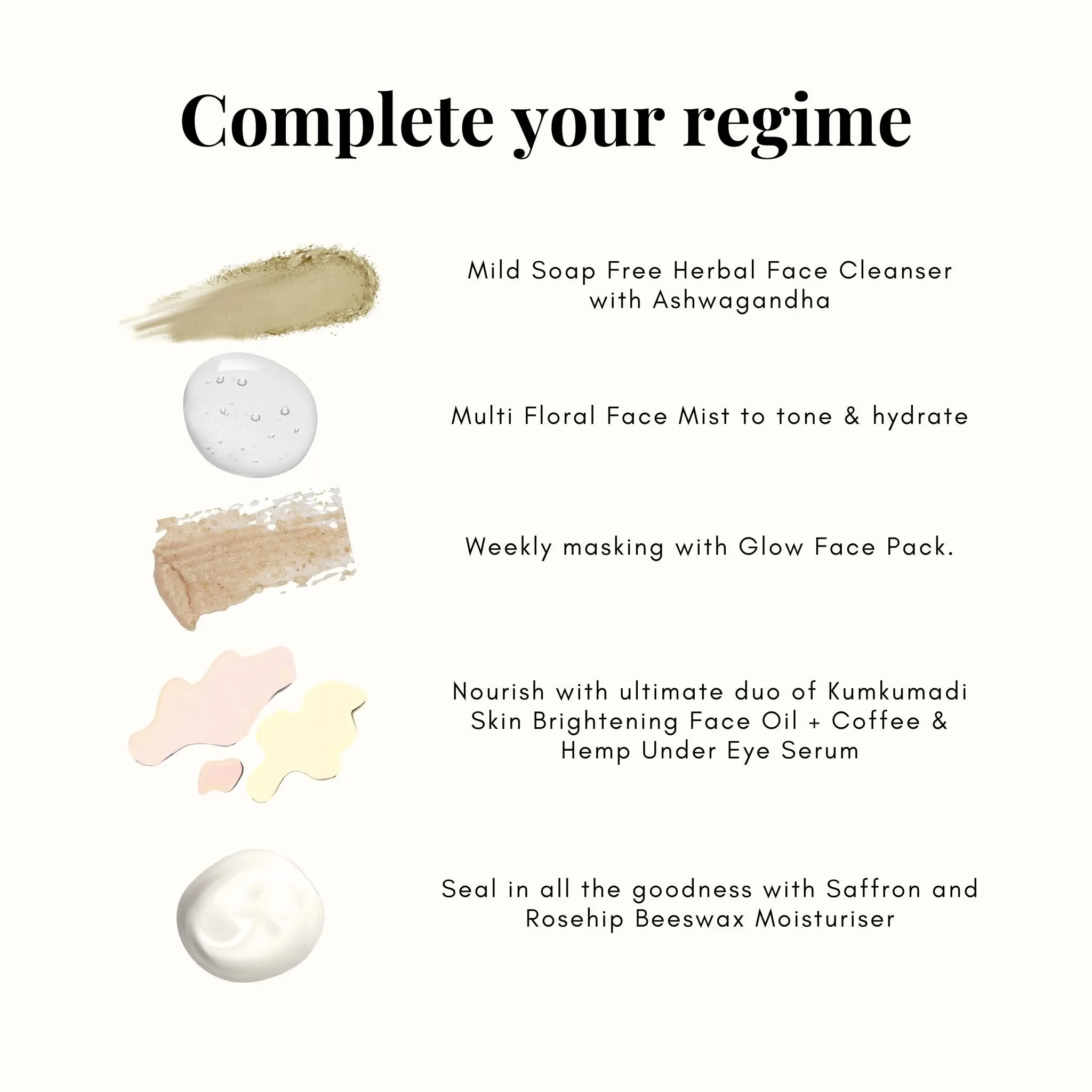 Soap Free Herbal Face Cleanser - Dry to Normal Skin