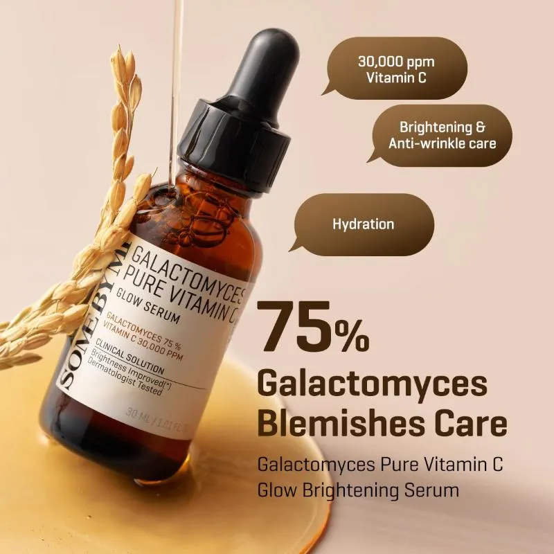 Some By Mi Galactomyces Pure Vitamin C Glow SERUM *new packaging