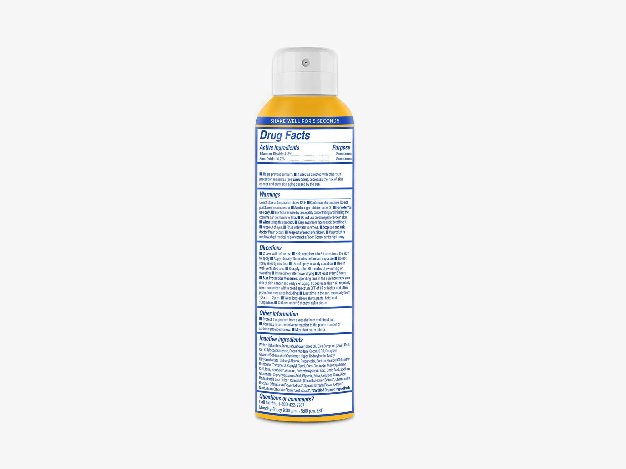 SPF 50 Mineral Sunscreen Spray