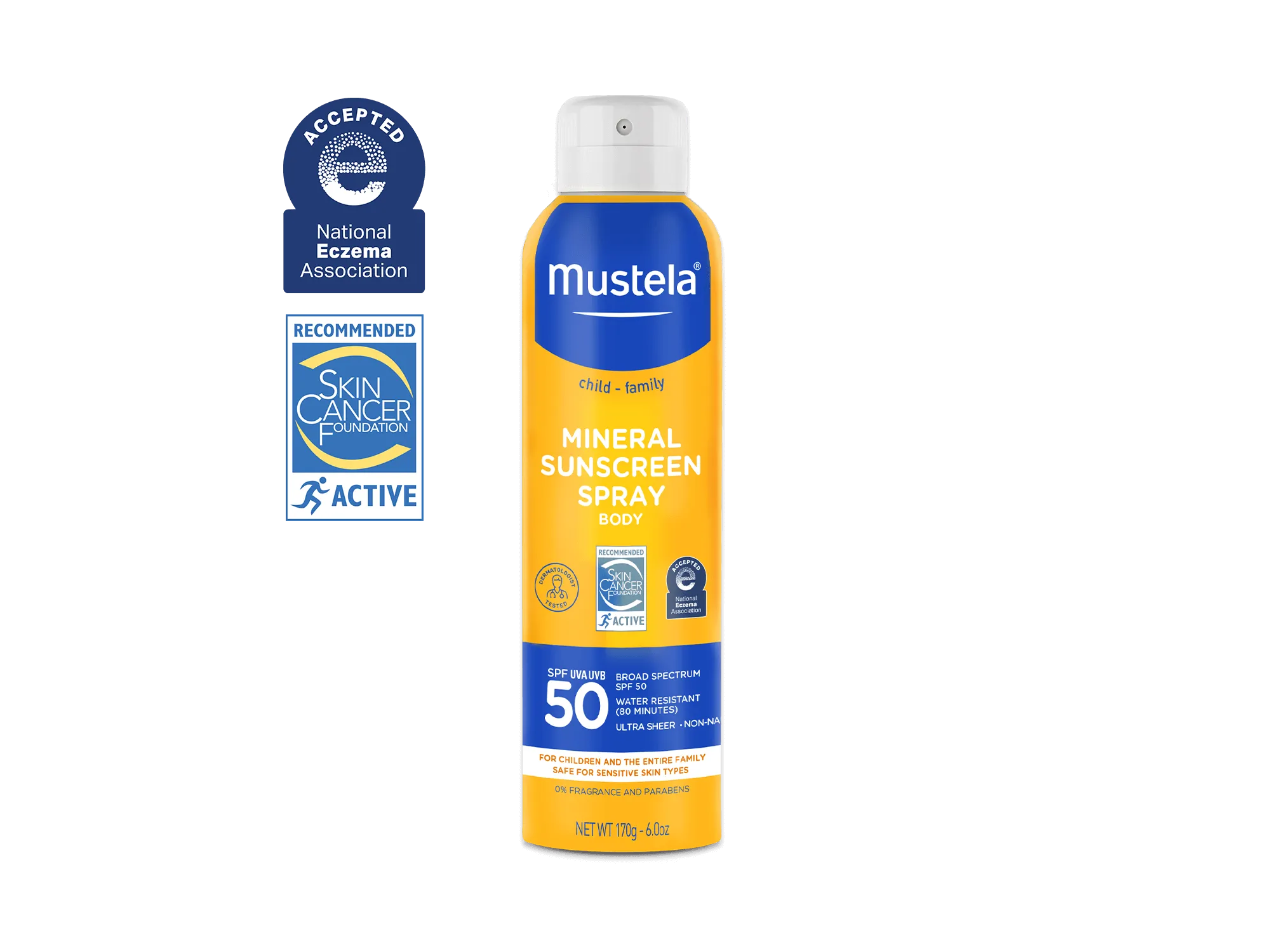SPF 50 Mineral Sunscreen Spray