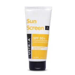 Ustraa Sunscreen for men SPF 50  (100g)