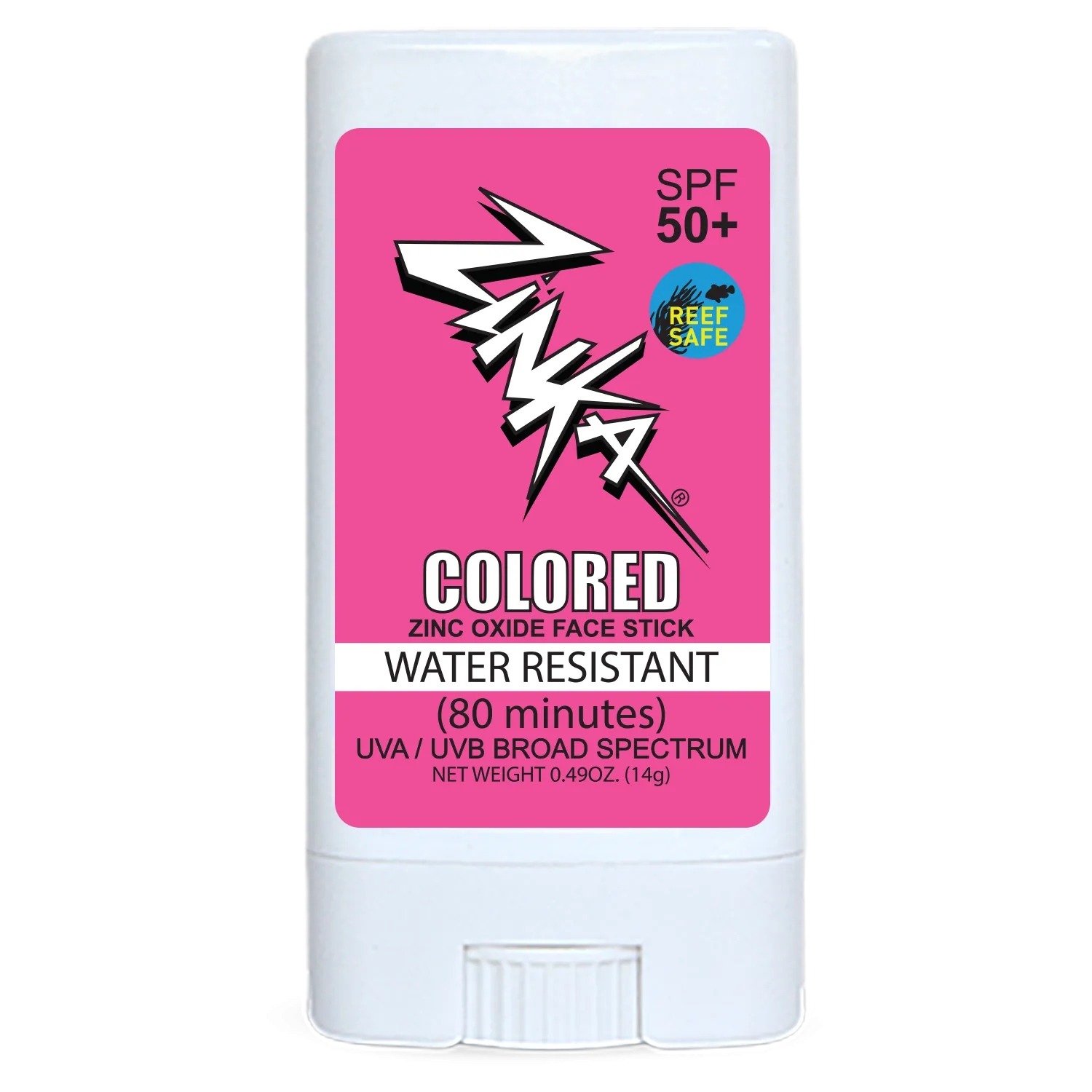 Zinka Reef Safe Sunscreen Face Stick Sunscreen