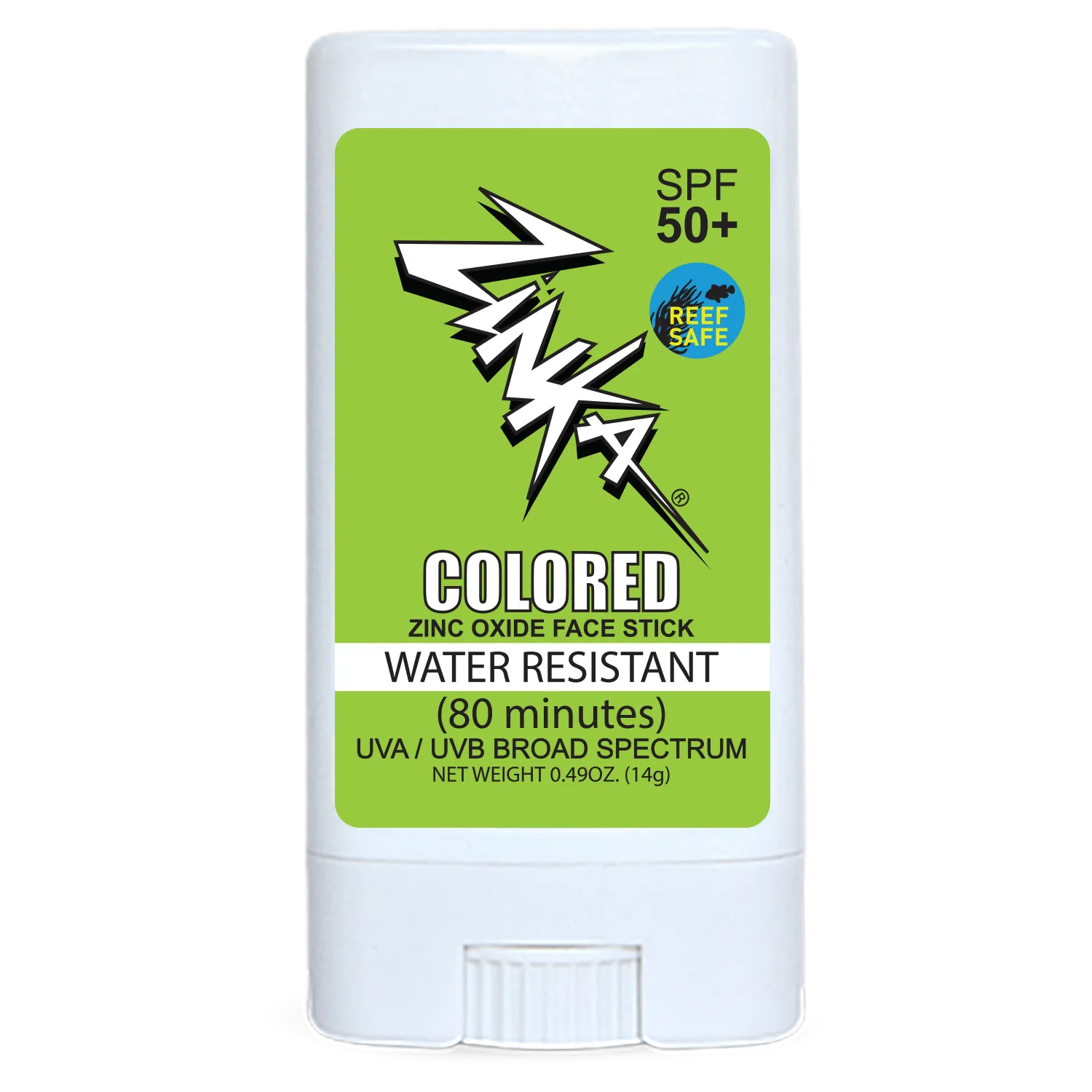 Zinka Reef Safe Sunscreen Face Stick Sunscreen